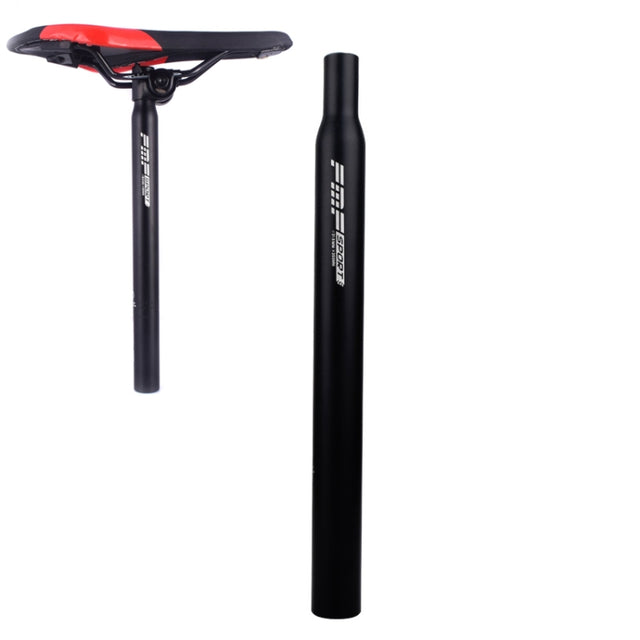 FMFXTR Aluminum Alloy Mountain Bike Extended Seat Post, Specification:28.6x350mm(Black)