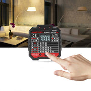 HT106 Socket Testers Voltage Test Detector Ground Line Neutral Line Live Line Leakage Electroscope(US Plug)