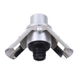 Push-button Stainless Steel Pumping Champagne Stopper Sparkling Champagne Snap Wing Vacuum Wine Stopper(Silver) - free shipping - PMC TechLife - Order now!