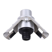 Push-button Stainless Steel Pumping Champagne Stopper Sparkling Champagne Snap Wing Vacuum Wine Stopper(Silver)