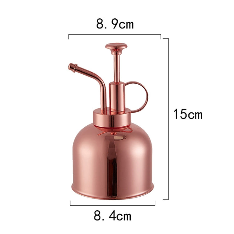 Vintage Brass Gardening Meaty Small Watering Can (Rose Gold)