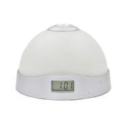 Lazy Magic Colorful Luminous Projection Clock LED Hemisphere Alarm Clock(Starless Projection Clock)