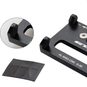 GUB Bicycle Aluminum Alloy Mobile Phone Bracket Navigation Bracket Motorcycle Mobile Phone Holder(Black)