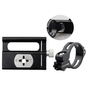 GUB Bicycle Aluminum Alloy Mobile Phone Bracket Navigation Bracket Motorcycle Mobile Phone Holder(Black)