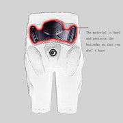 HEROBIKER MP1001B Motorcycleoff-road Armor Pants Cycling Short Style Drop-proof Protective Pants, Size:S