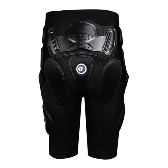 HEROBIKER MP1001B Motorcycleoff-road Armor Pants Cycling Short Style Drop-proof Protective Pants, Size:M