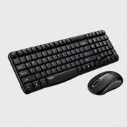 Rapoo X1800S 2.4GHz Wireless Keyboard and Mouse Set(Black)