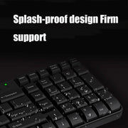 Rapoo X1800S 2.4GHz Wireless Keyboard and Mouse Set(White)