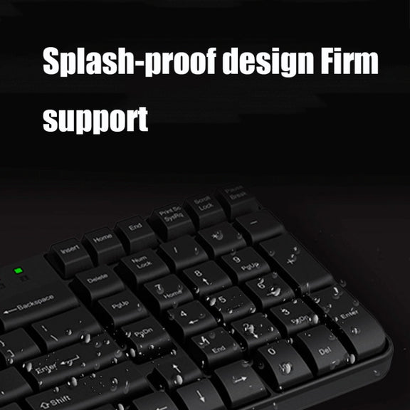 Rapoo X1800S 2.4GHz Wireless Keyboard and Mouse Set(White)