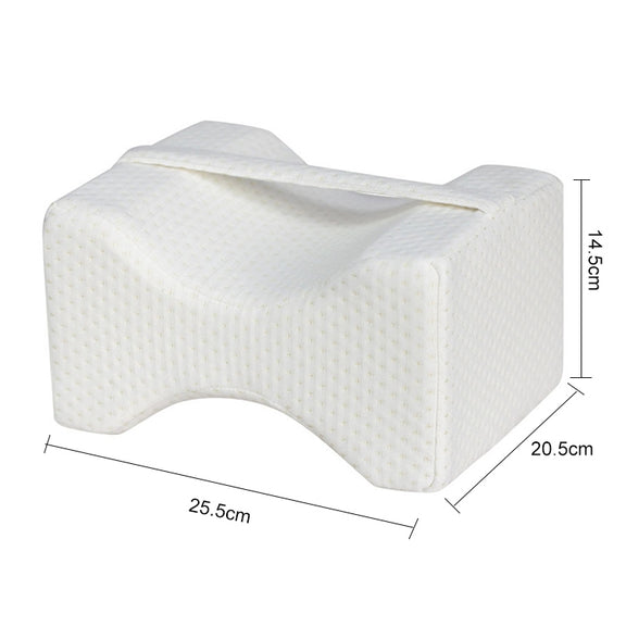 Orthopedic Memory Foam Knee Wedge Pillow for Sleeping Sciatica Back Hip Joint Pain Relief Contour Thigh Leg Pad Support Cushion