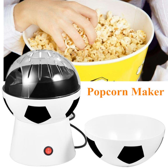 Creative Soccer Ball Electric Household Hot Air Popcorn Maker U.S. regulations