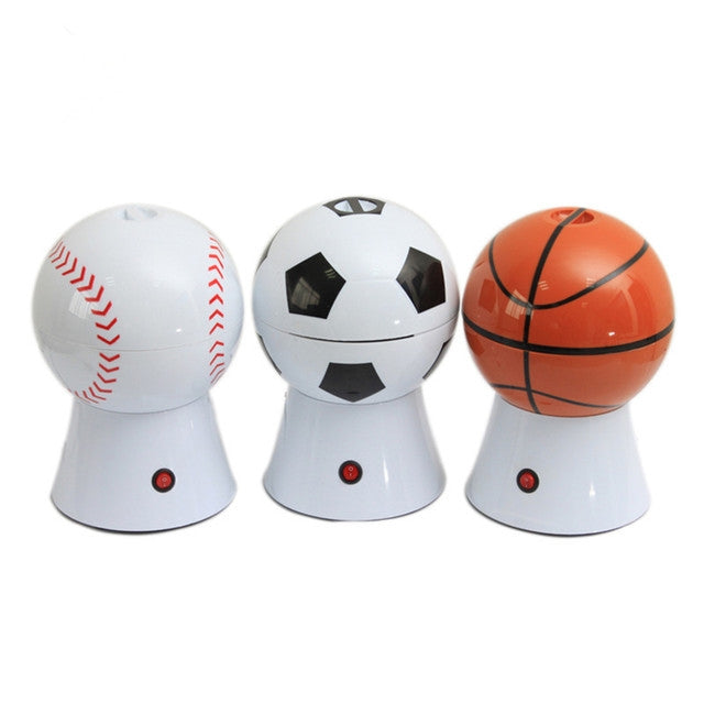 Creative Soccer Ball Electric Household Hot Air Popcorn Maker U.S. regulations