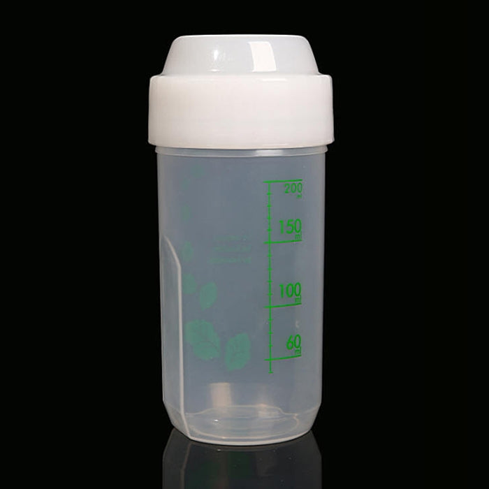 Beverage Juice Powder Shake Cup Environmentally Friendly Food Grade Plastic Cup(White)