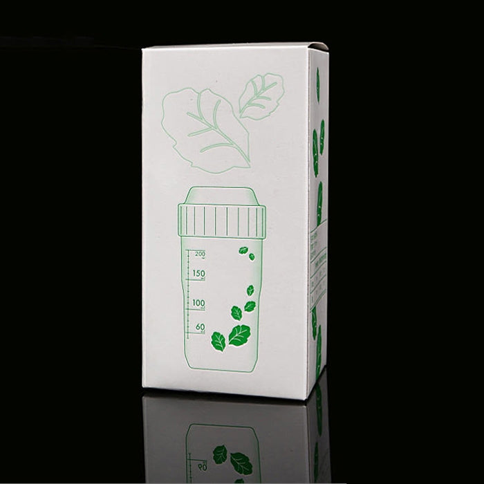 Beverage Juice Powder Shake Cup Environmentally Friendly Food Grade Plastic Cup(White)