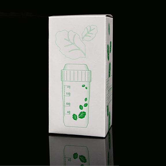 Beverage Juice Powder Shake Cup Environmentally Friendly Food Grade Plastic Cup(White)