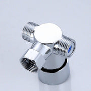 Brass Adjustable Temperature Three-way Valve Cold And Hot Water Mixing Switch Brass Induction Faucet