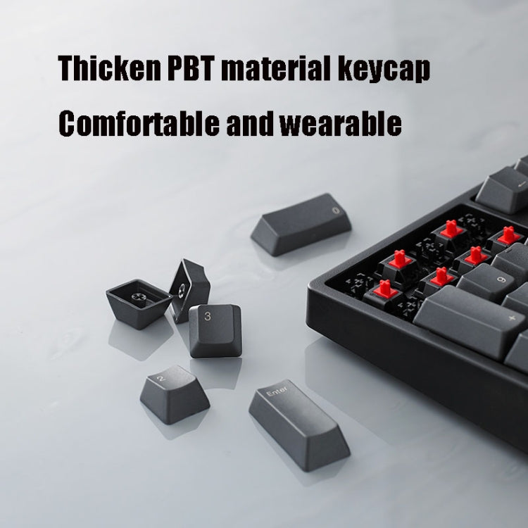 Rapoo V860 Desktop Wired Gaming Mechanical Keyboard, Specifications:61 Keys(Tea Shaft)