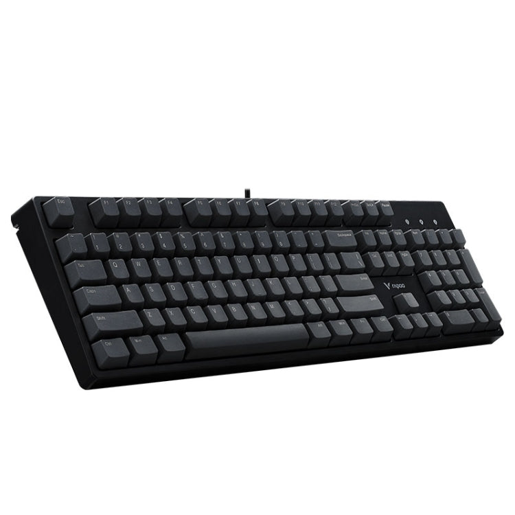 Rapoo V860 Desktop Wired Gaming Mechanical Keyboard, Specifications:104 Keys(Green Shaft)