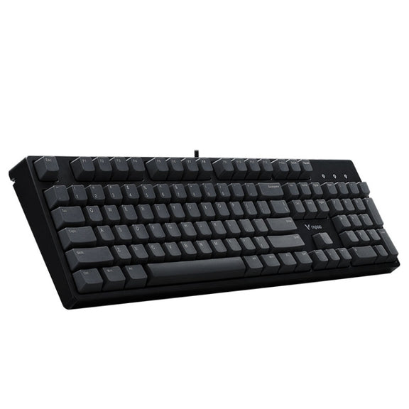 Rapoo V860 Desktop Wired Gaming Mechanical Keyboard, Specifications:104 Keys(Green Shaft)