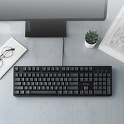 Rapoo V860 Desktop Wired Gaming Mechanical Keyboard, Specifications:104 Keys(Tea Shaft)