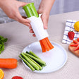 Vegetable Cucumber Divider Carrot Slicer Splitter Gadget Cutting Tool - Cutter & Peeler by PMC TechLife | Online Shopping South Africa | PMC TechLife | Buy Now Pay Later Mobicred