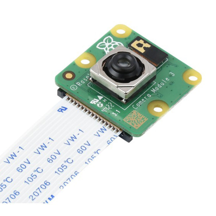 Waveshare For Raspberry Pi Camera Module 3, High Resolution, Auto-Focus 12MP, IMX708, 75�� FOV, 23943