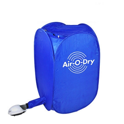 Foldable Free Installation Portable Household Mini Clothes Dryer(Blue)