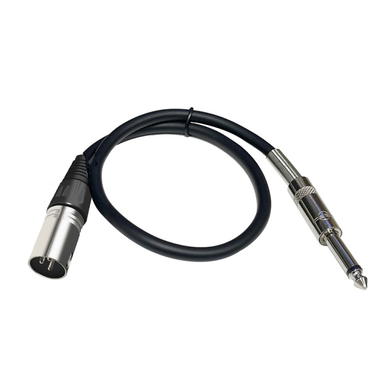 6.35mm Caron Male To XLR 2pin Balance Microphone Audio Cable Mixer Line, Size:20m