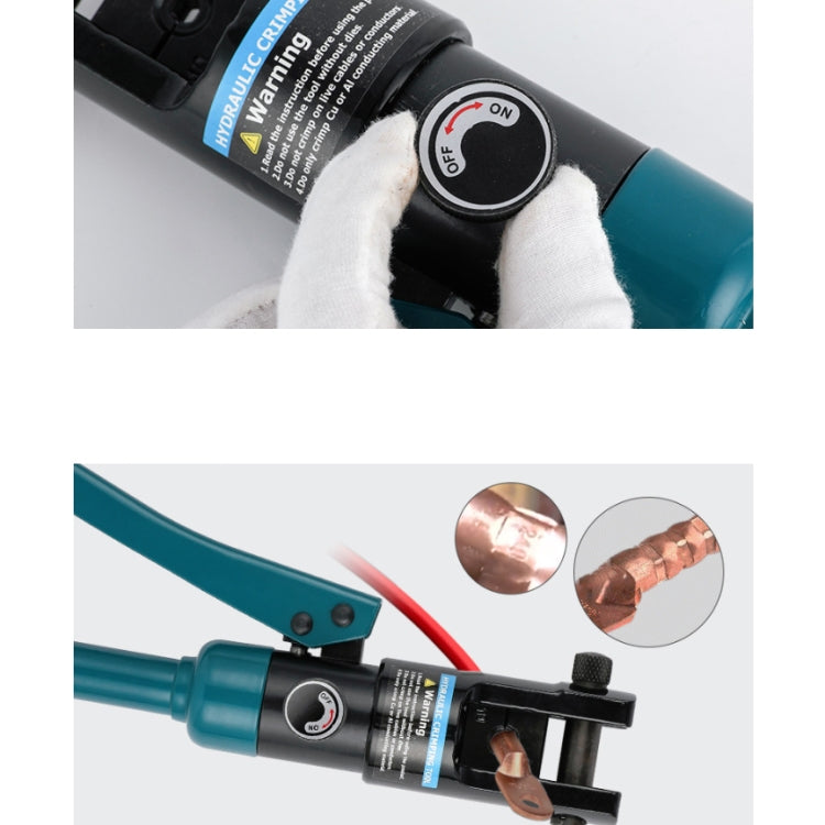 Electrician Overall Manual Hydraulic Pliers Multi-function Crimping Pliers, Model:YQK70(4-70mm)