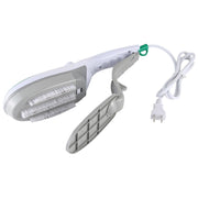 Handheld Garment Steamer Brush Portable Clothes Steam Iron, US Plug 110V(Green)