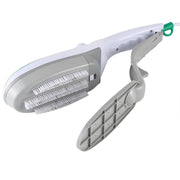 Handheld Garment Steamer Brush Portable Clothes Steam Iron, EU Plug 220V(Green)