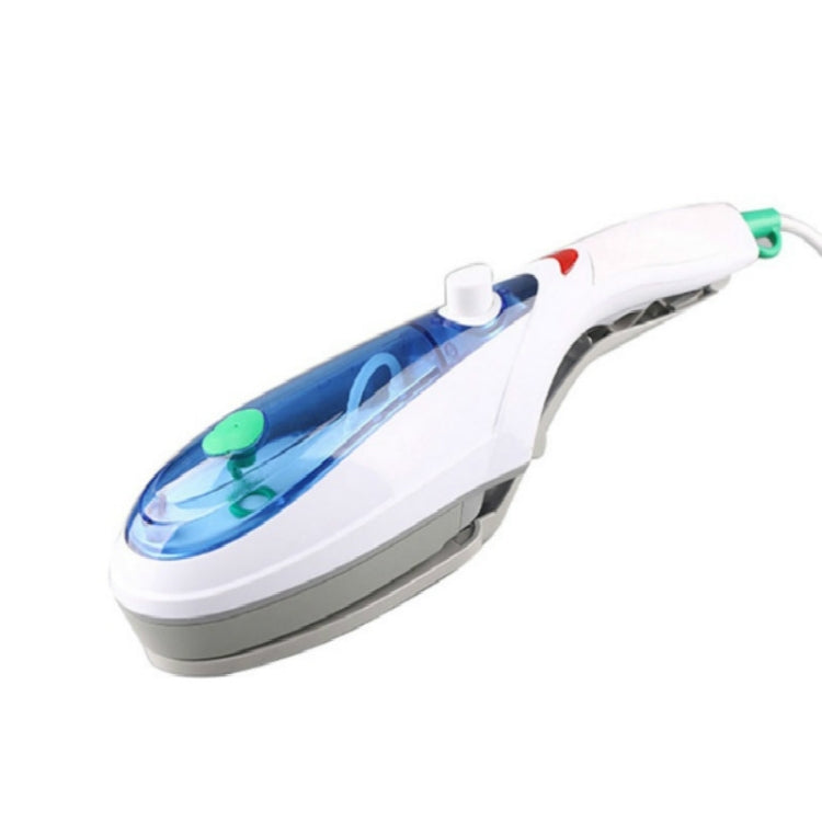 Handheld Garment Steamer Brush Portable Clothes Steam Iron, EU Plug 220V(Blue)