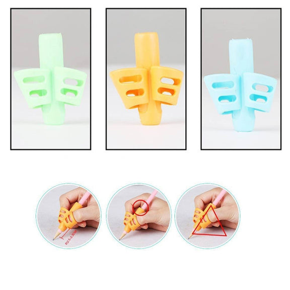 Non-toxic Children Pencil Writing Aid Grip Posture Correction Tools, Random Color Delivery