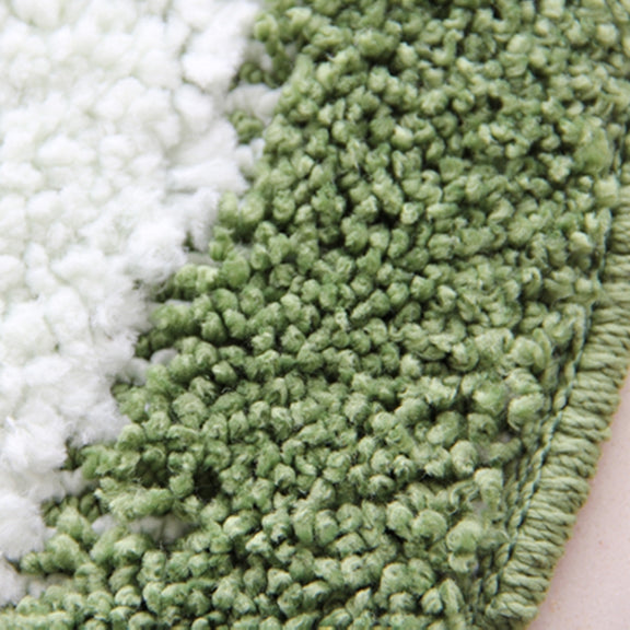 Foot-shaped Non Slip Shaggy Soft Water Absorption Bedroom Bathroom Carpet Mat, Size: 40x60cm(Grey)