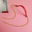 Women Bag PU Leather Chain Long Shoulder Strap Bag Accessories(Red) - Accessories by PMC TechLife | Online Shopping South Africa | PMC TechLife | Buy Now Pay Later Mobicred