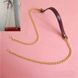 Women Bag PU Leather Chain Long Shoulder Strap Bag Accessories(Red Wine) - Accessories by PMC TechLife | Online Shopping South Africa | PMC TechLife | Buy Now Pay Later Mobicred