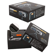 WoSporT LCD Screen Display Chronograph Speed Tester, APP Bluetooth Synchronization Eight Languages Show Speed Measurement