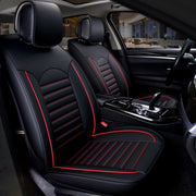 Universal PU Leather Car Seat Cover Black Red
