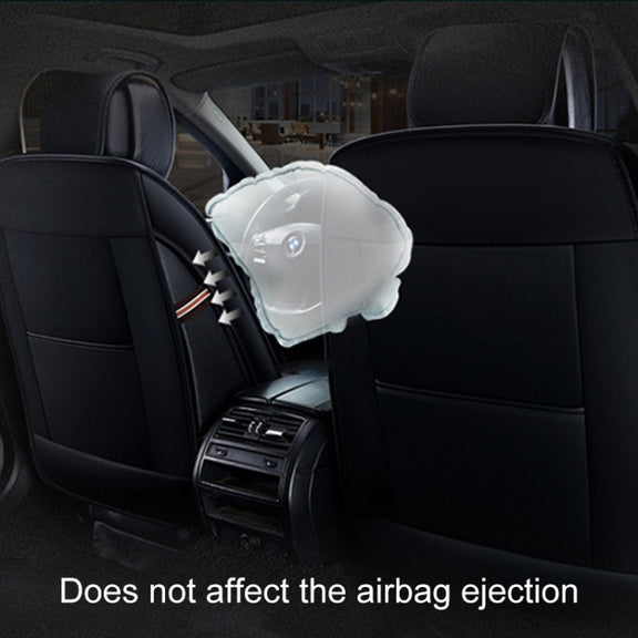 Universal PU Leather Car Seat Cover Beige