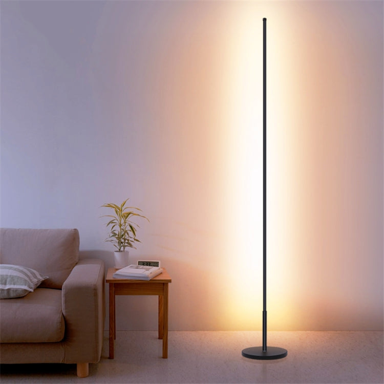 Minimalist Creative Bedroom Living Room Personality Atmosphere Light LED Floor Lamp(Warm Light)