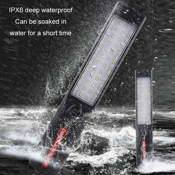 USB Rechargeable Water-resistant LED Work Light With Power Display(30x5.5cm)