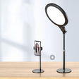 10 inch 26cm Live Broadcast Photography Desktop Beauty Fill Light Bracket, Style:Medium Version+Bracket(Black) - Selfie Light by PMC TechLife | Online Shopping South Africa | PMC TechLife | Buy Now Pay Later Mobicred