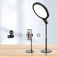 10 inch 26cm Live Broadcast Photography Desktop Beauty Fill Light Bracket, Style:Medium Version+Cooling Bracket(Black) - free shipping - PMC TechLife - Order now!