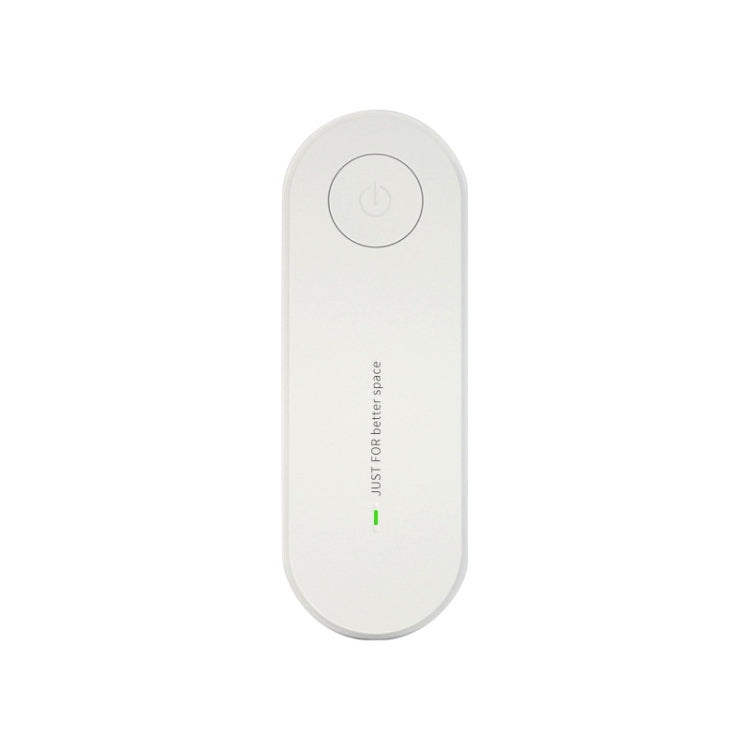 Mini Anion Air Purifier Smoke PM2.5 Remove Toilet Kitchen Air Purifier, Plug Type:EU Plug(White)