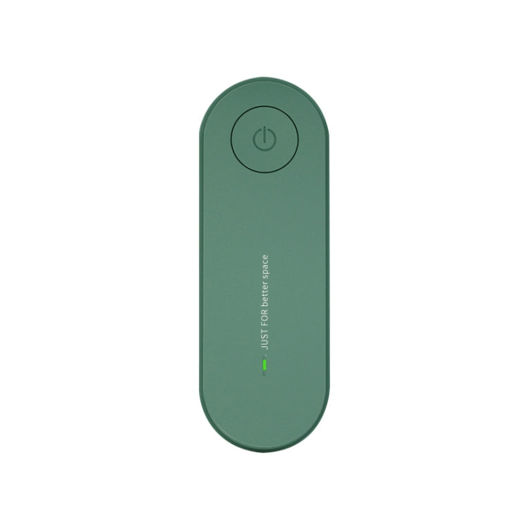 Mini Anion Air Purifier Smoke PM2.5 Remove Toilet Kitchen Air Purifier, Plug Type:EU Plug(Green)