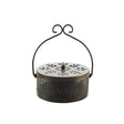Outdoor Portable Multifunctional Hollow Fireproof Mosquito Coil Box with Lid(Bronze) - Mosquito Coil Tray by PMC TechLife | Online Shopping South Africa | PMC TechLife | Buy Now Pay Later Mobicred