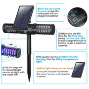 Solar Mosquito Killer Outdoor Water-resistant Garden Light Villa Outdoor Mosquito Trap