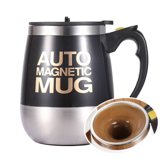 Automatic Mixing Cup Coffee Cup Portable Household Mixer(White)