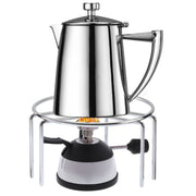 Mini Gas Burner with Ceramic Flame Head Coffee Heater Maker Coffee Stove Siphon Pot