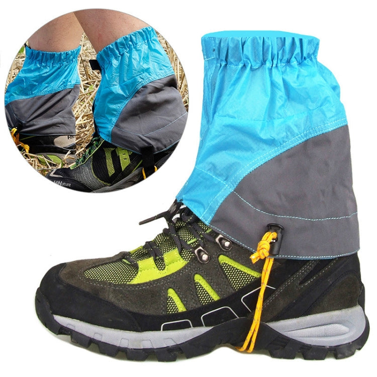Outdoor Mountaineering Sandproof Water-resistant Tearproof Legging Protective Case(Blue)